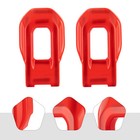 2  Car Front Engine Hood Lock Buckle Trim Cover For Jeep Wrangler Jl Jt 18-21