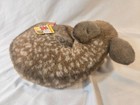 Vintage Steiff Lorli Rehkitz Sleeping Fawn Deer Plush 12    Button In Ear Germany