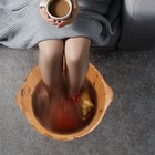 Wooden Foot Bath Basin portable Spa Pedicure Herbal Soaking Foot-washing Bucket