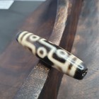 Vintage 9 Eyes Tibetan Agate Dzi Bead Amulet