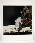 Vintage Aldrin Makes First Step Official Nasa Photo - Apollo 11 -  Moon Landing
