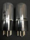 Pair Cunningham Rca 6v6gt Power Amplifier Vacuum Tubes Tested Vintage 3 5309