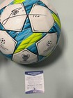 Lionel Messi Signed Adidas Soccer Ball Autographed Football Beckett Witnessed