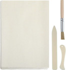 Professional Book Binding Kit With Cloth  Tools  And Glue Brush Ships Free