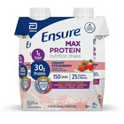 Max Protein Shake  30g Protein  Creamy Strawberry  11 Fl Oz  12 Pack