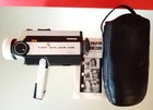 Vintage Design- Canon Auto Zoom 318m  Super 8 Movie Camera   Case 