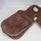 Vintage Leather Saddle Bags     Western Cowboy Horse Unbranded