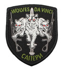 Ukraine Army Patch Battalion Wolves Da Vinci Sapper Team Special Forces Hook