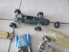 Lotus Slot Car Lot Of 3 Cars And Parts 1 24 Scale 1960 s