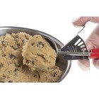 Hubert   1 3 4 Oz Portion Control Disher With Red Polypropylene Handle -  24