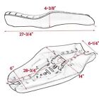 Motorcycle Driver Passenger Two Up Seat For Harley Sportster Xl1200 Xl883 Custom