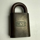 Vintage Best Brass Padlock Lock With Key