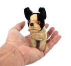 1930s Steiff Bully Bulldog 4  Miniature Antique Pre-war Mohair Vintage Dog