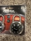 Master Lock 1500t Locker Lock Combination Padlock  2 Pack  Black