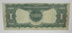Series 1899 Black Eagle Lrg Sze  1 Silver Cert Note Vf Fr 230 Inverted Rev Error