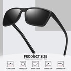 Polarized Sunglasses Men Women Sports Driving Fishing Square Eyewear Uv400 Glass