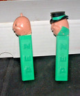 Two Vintage Pez No Feet 1 Complete Jiminy Cricket Disney Early 70s