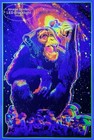 Monkey Mushroom - Non-flocked Blacklight Poster 24  X 36 