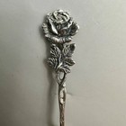 Hildesheimer Rose Demitasse Spoon Ornate Albert Bodemer Continental Silver 835