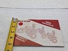 1986 Honda Atc125m Owner s Manual Atc 125m Owner Owners Oem Factory  86 86