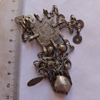 Rare Ancient Viking Celtic Silver Amulet Pendant Artifact Authentic