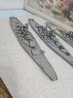 Vintage Battleship Boat Ships For Parts 