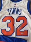 Karl Anthony Towns New York Knicks Autograph Signed Jersey  Psa Coa