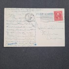 Vintage Columbia River Highway Fish Wheel Postcard 1928 Oregon Scenic Color View