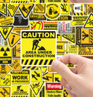 Warning  Funny Vinyl Stickers - Select A Sticker - Buy2get4free 