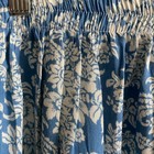 Relaxed - Floral Print Pull   on Leg Pants With Pockets  Rayon - Made In Italy Xs 