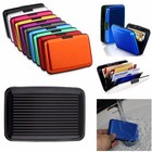 Women Men Id Credit Card Holder Wallet Aluminum Metal Pocket Case Rfid Blocking