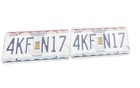 Missouri License Plate Tag Lot Of 6 4kfn17 Pair 1mak25 Pair Lj1v5s Pair