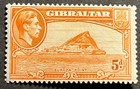 Travelstamps  1947 Gibraltar Stamps 5d Kgvi Europa Point Sc  125 - Mint Mogh