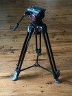 Barely Used Manfrotto Mvh500a Fluid Video Head With Mvt502am Tripod   Carry Bag