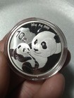 2019 10 Yuan Panda 30g  999 Silver Bu With  Coin In Capsule Ex  Cond