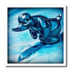 3drose Ht_123844_2 Duck Hood Ornament Vintage Iron On Heat Transfer For White