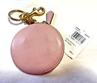 Coach X Disney 101 Dalmatians Dog Pink Leather Coin Purse Bag Charm Key Ring