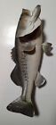 Large Mouth Bass Mount Taxidermy Open Mouth Over 21  Long