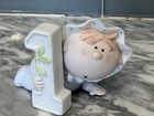 Vintage Bumpkins By Fabrizio Figurine Ceramic Baby 1st Birthday