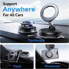 Magsafe Car Phone Holder Strong Magnetic Suction 360   Adjustable Mount For