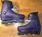 Them 909 Purple Custom Aggressive Inline Skates Mens Size Large 11-11 5 Us