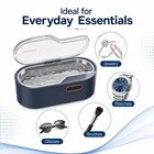 Ultrasonic Jewelry Cleaner Machine With 4 Time Settings 45khz 450ml