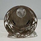 Bath   Body Works Pumpkin Metal Candle Holder Polished Halloween 3-wick