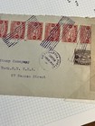 Honduras Cover With Exterior Letter Rate And Us Censor Sent To New York