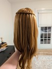 Mannequin Head Mostly Real Hair Cosmetology Mannequin Head Hair Styling Hairdres