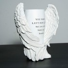 Grave Decorations For Cemetery  Resin Angel Wings Cemetery Grave Flower Vase