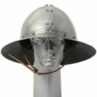 18 Gauge Steel Medieval Knight Kettle Hat Helmet Warrior Christmas Costume Gift