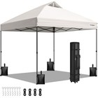 10x10ft Pop Up Canopy Tent One Push Portable Outdoor Shelter Heavy Duty Tent