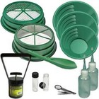 12 Pc Prospecting-mining-panning Kit- 2- Classifiers 3 Gold Pans   More 