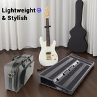 Large Guitar Pedal Board W  Carry Bag For Guitar Player Bands Studio Pedalboard